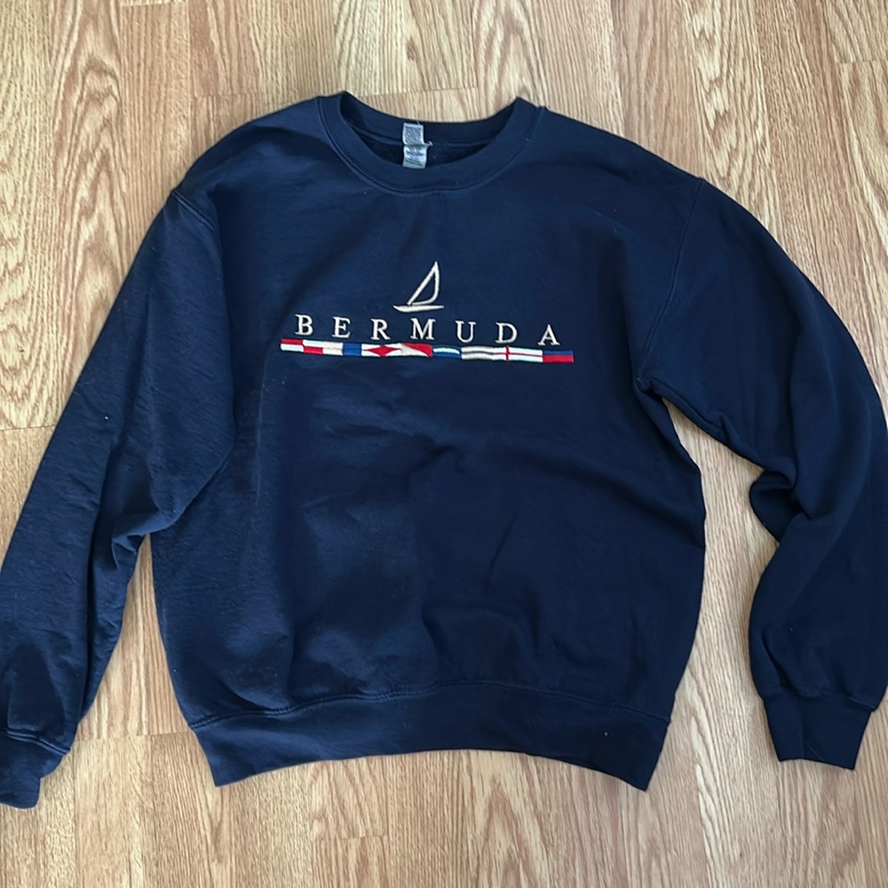 Bermuda Embroidered Sweatshirt